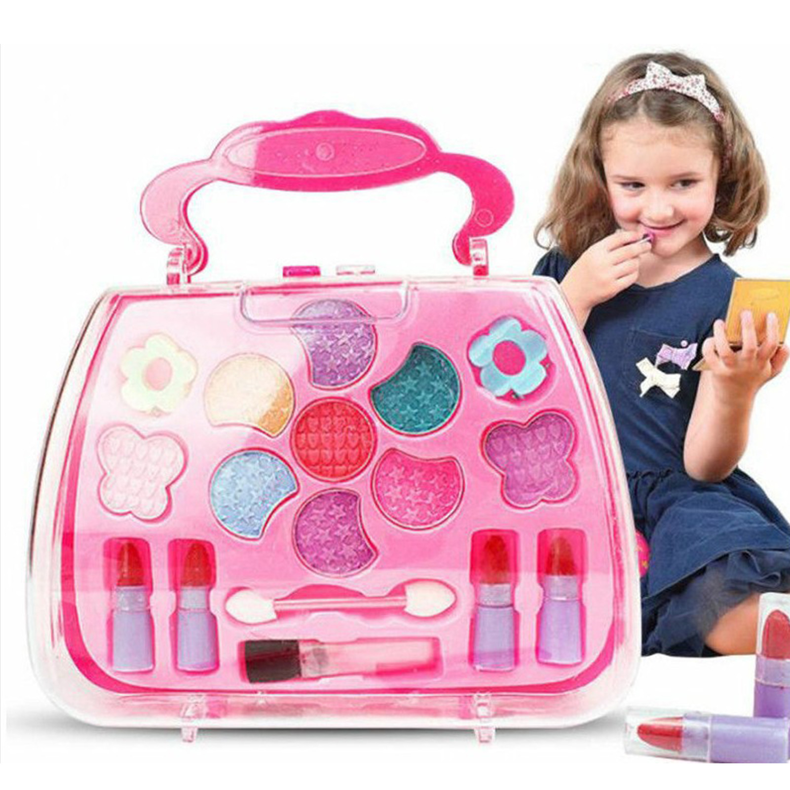 Beauty Makeup Kit For Kids - Игрушки для макияжа для девочек, детский