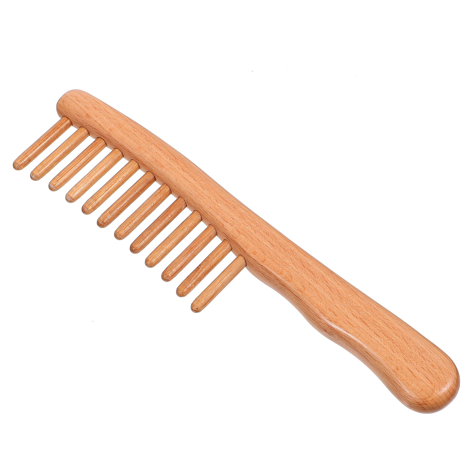 Hair Scalp Massager - 1 шт. Полированная расческа из натурального