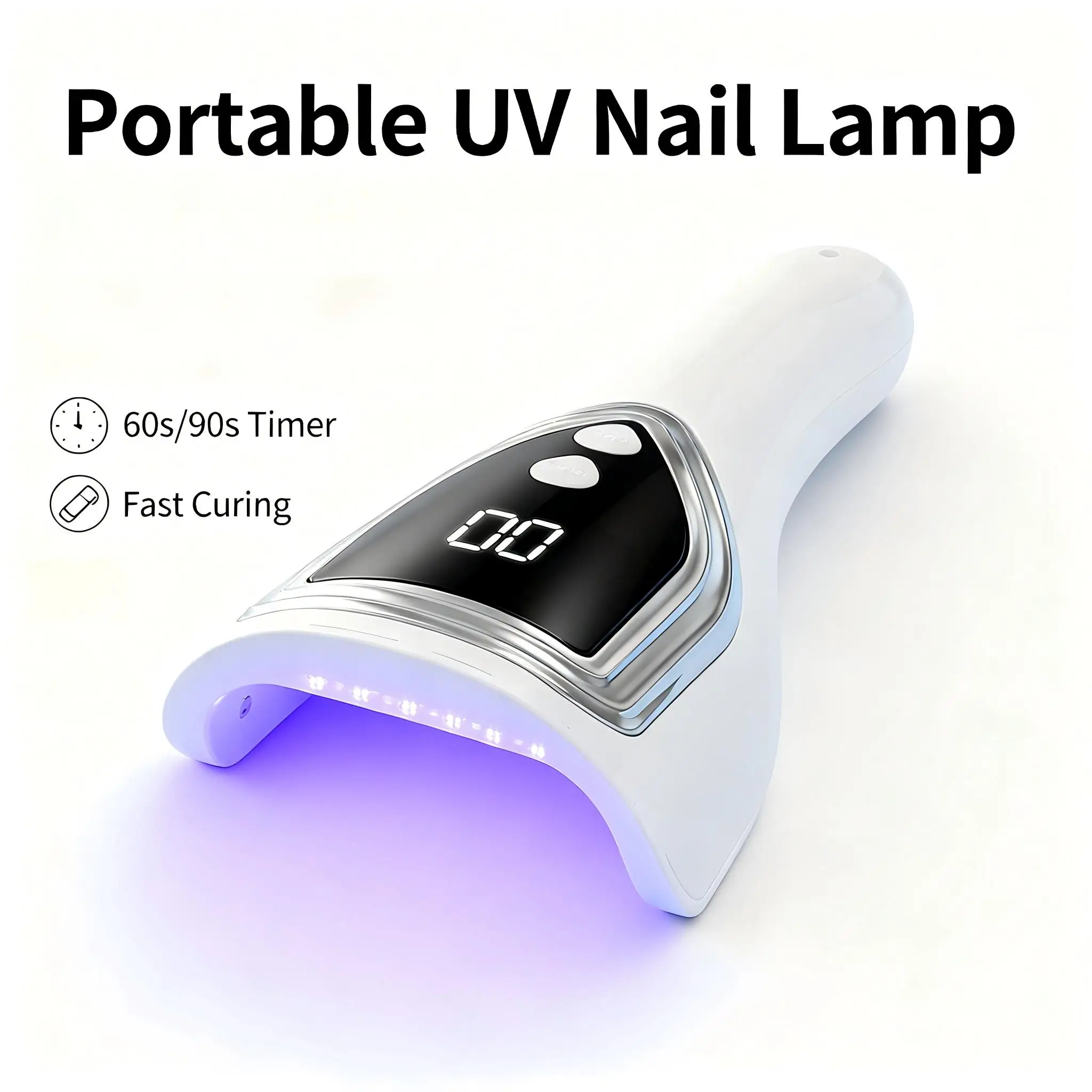 Uv Nail Lamp - Портативная УФ-лампа для ногтей, перезаряжаемая ручная