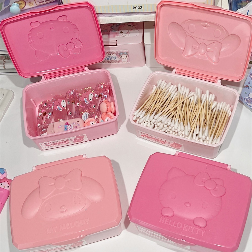 Cosmetic Sponge - Оригинальный пылезащитный органайзер Hello Kitty Melody