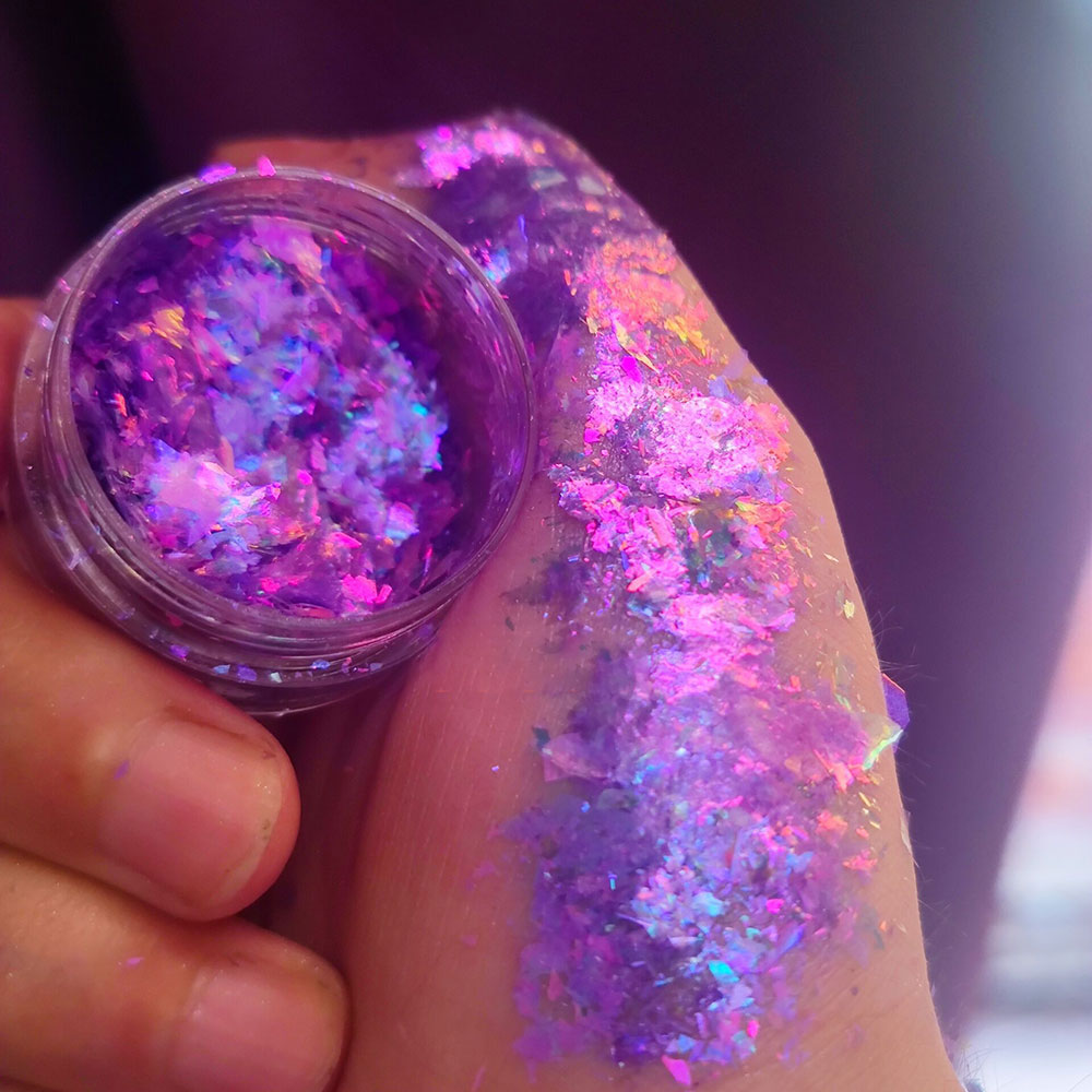 Блестящие хамелеоновые опаловы – обзор и цена Eyeshadow Glitter Pigment