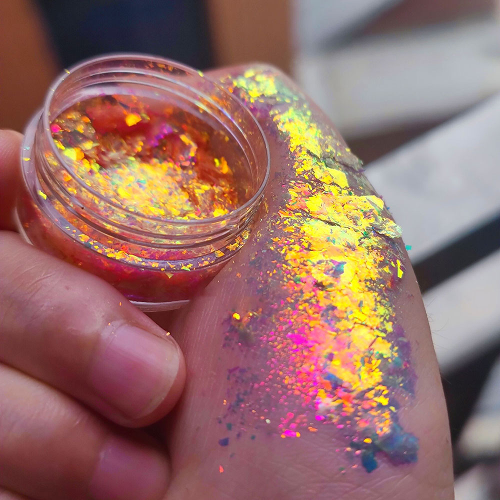 Блестящие хамелеоновые опаловы – обзор и цена Eyeshadow Glitter Pigment