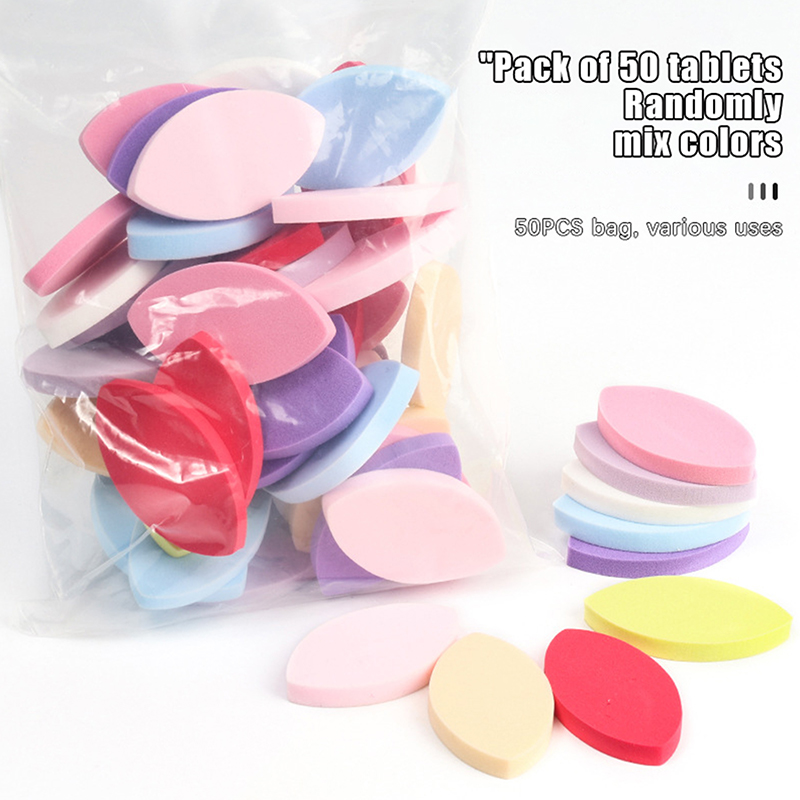 50 шт. многоразовых мягких губ – обзор и цена Cosmetic Sponge