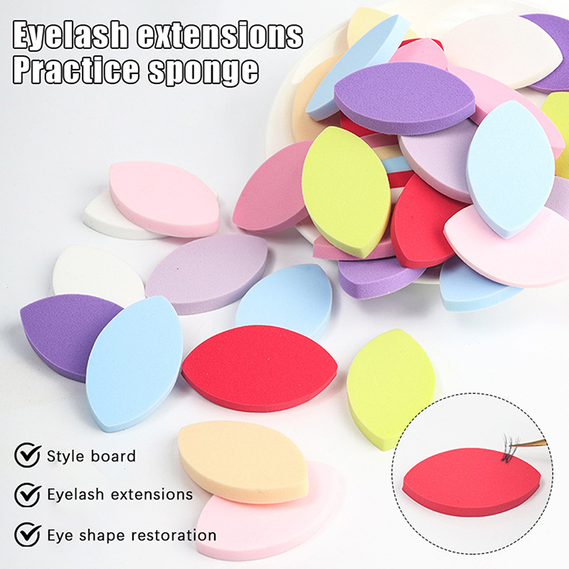 50 шт. многоразовых мягких губ – обзор и цена Cosmetic Sponge
