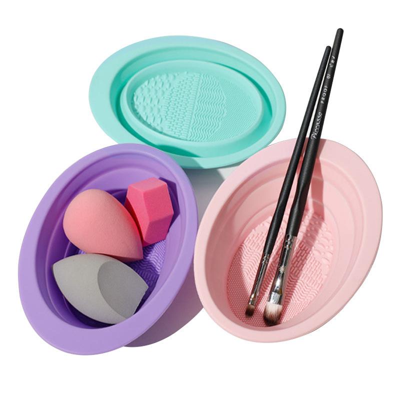 Складная миска для чистки пудр – обзор и цена Cosmetic Sponge