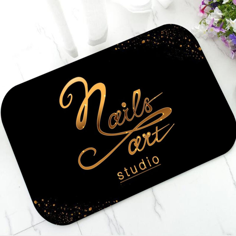 Модный черно-золотой придверны – обзор и цена Beauty And Makeup Studio