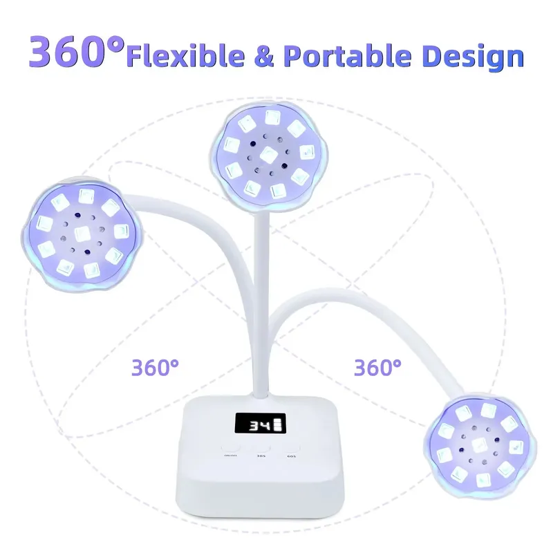 Беспроводная LED UV лампа для  – обзор и цена Uv Nail Lamp