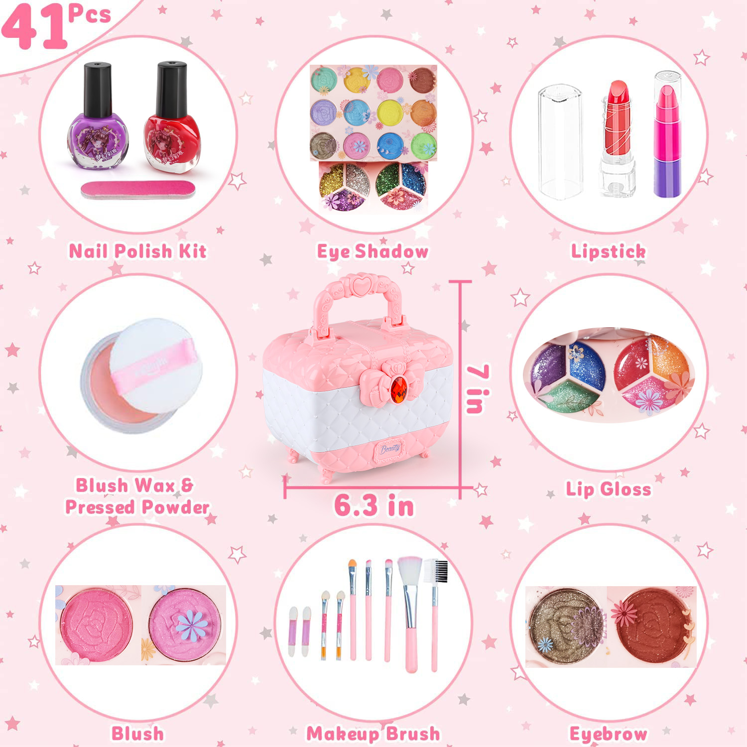 Детский набор игрушек для маки – обзор и цена Beauty Makeup Kit For Kids