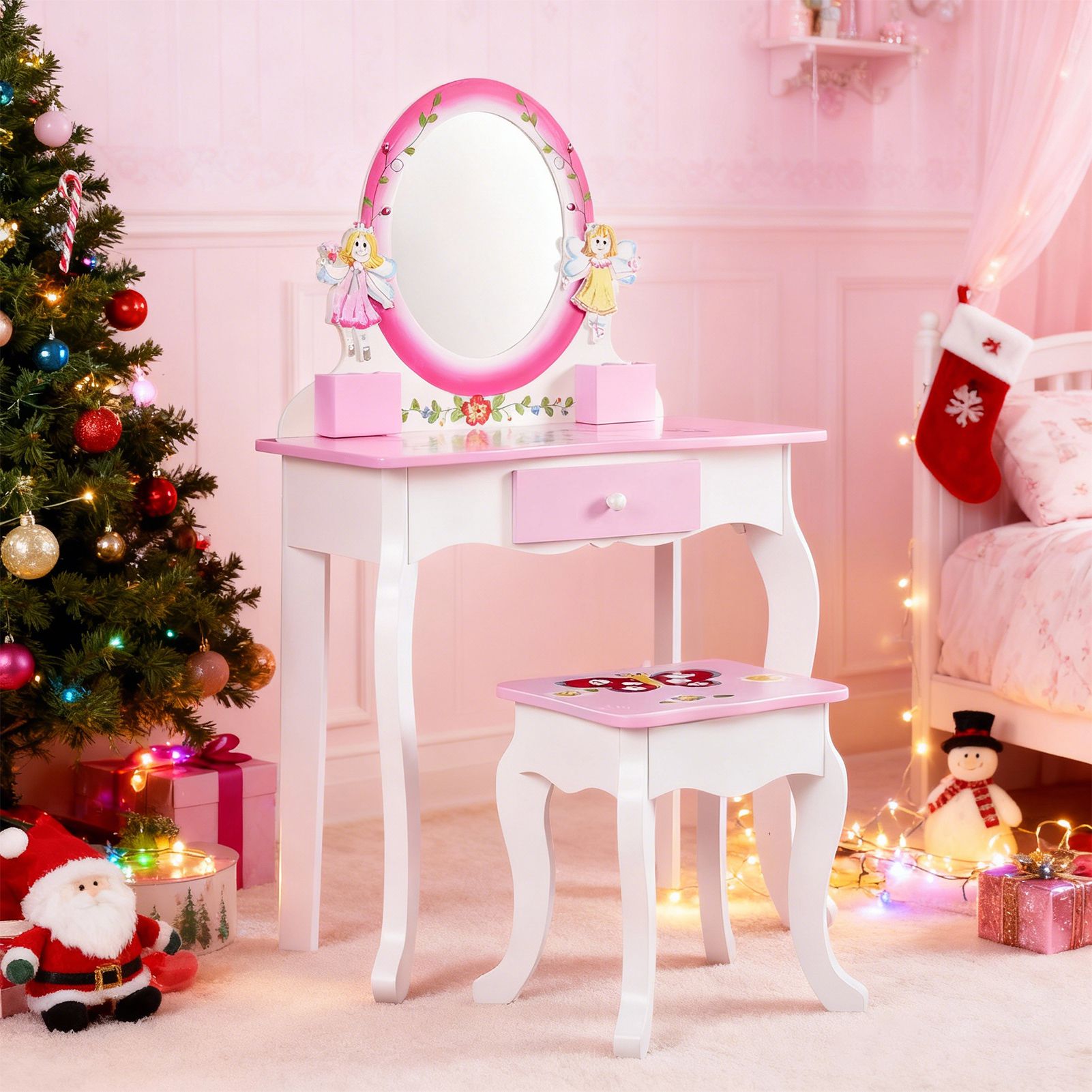 Детский туалетный столик с цве – обзор и цена Beauty Makeup Kit For Kids
