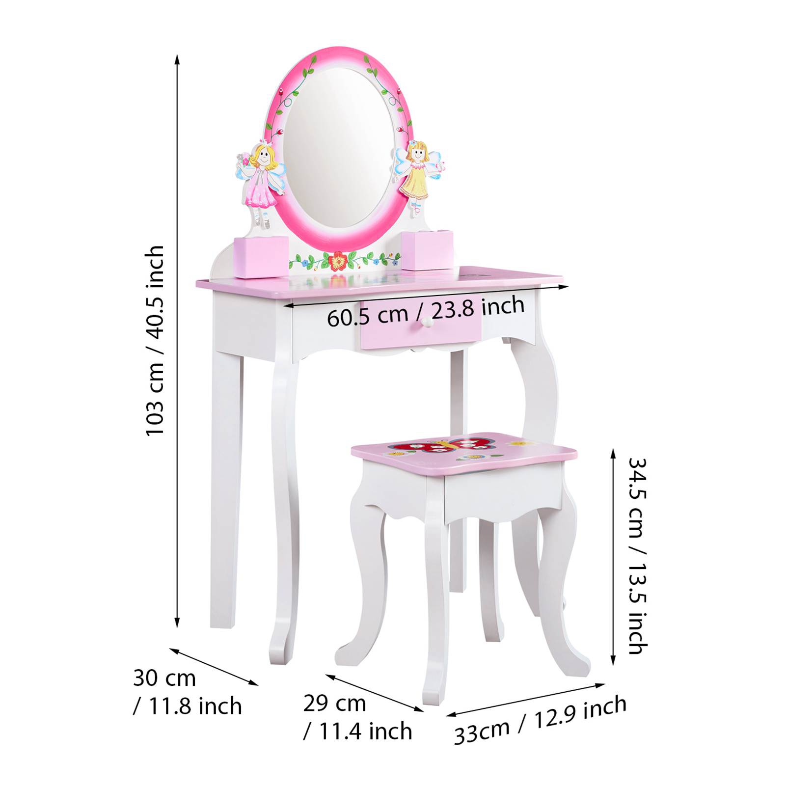Детский туалетный столик с цве – обзор и цена Beauty Makeup Kit For Kids