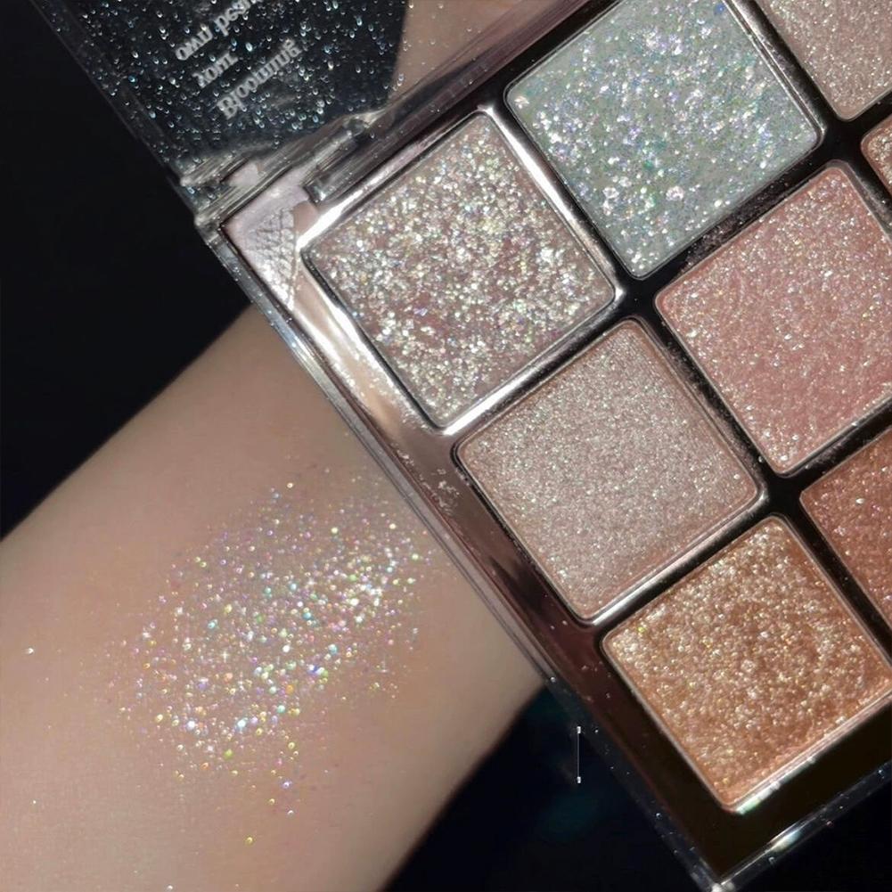 Палетка теней для век с блестк – обзор и цена Eyeshadow Glitter Pigment