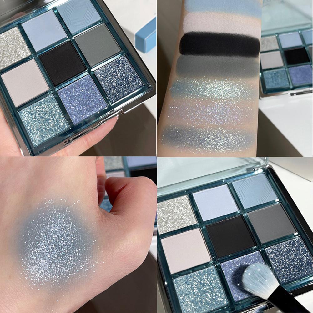 Палетка теней для век с блестк – обзор и цена Eyeshadow Glitter Pigment