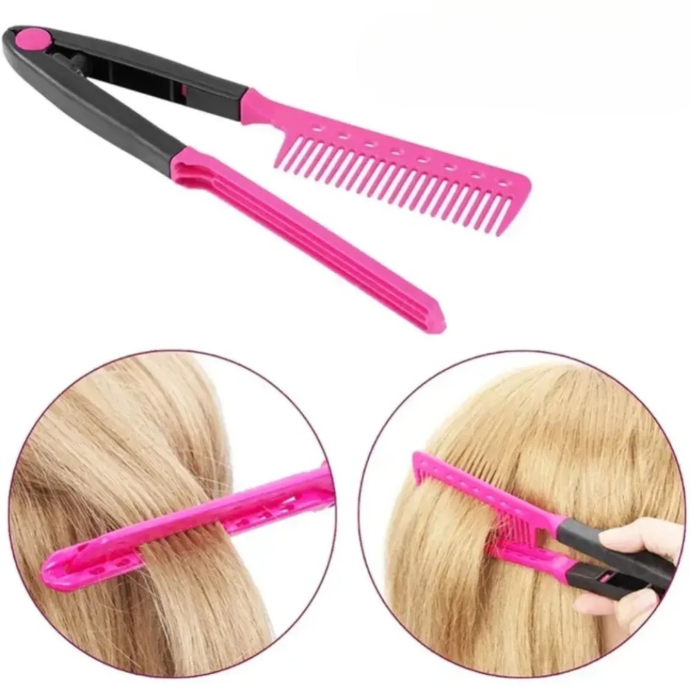 1 шт. Складная V-образная расч – обзор и цена Hair Curling Wand