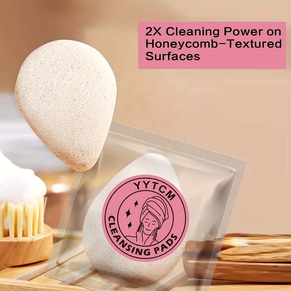 Губка для лица Konjac из семян – обзор и цена Cosmetic Sponge