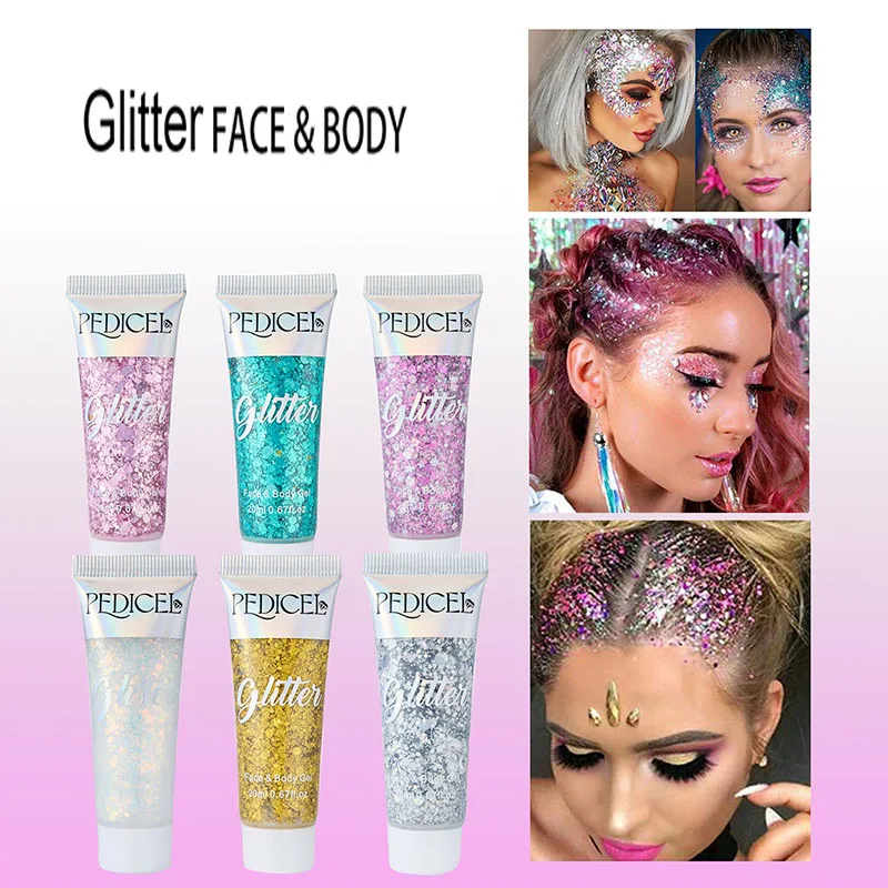 Гель-крем с блестками для лица – обзор и цена Eyeshadow Glitter Pigment