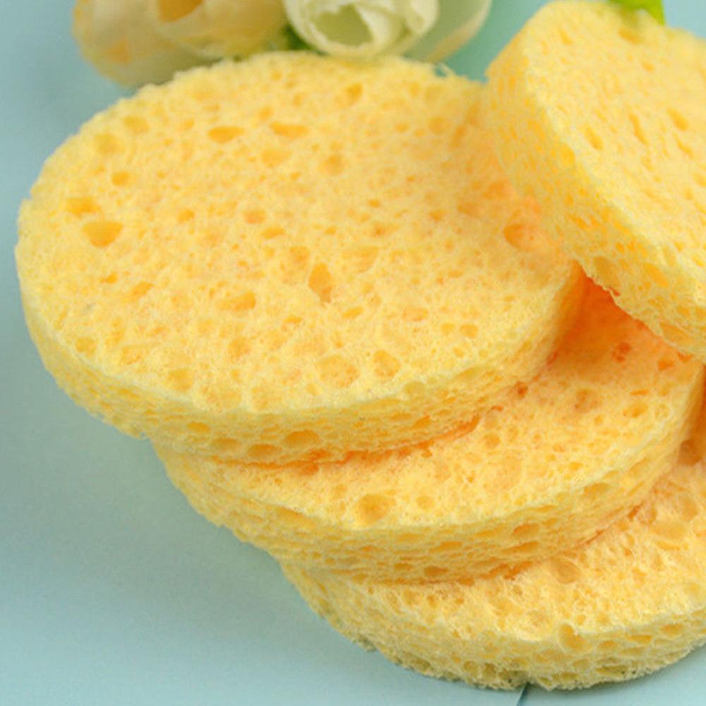 10 шт. 6-9 см желтый круглый и – обзор и цена Cosmetic Sponge