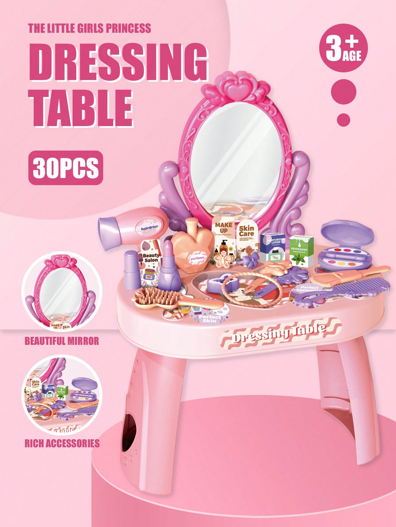 Детский игровой набор для маки – обзор и цена Beauty Makeup Kit For Kids
