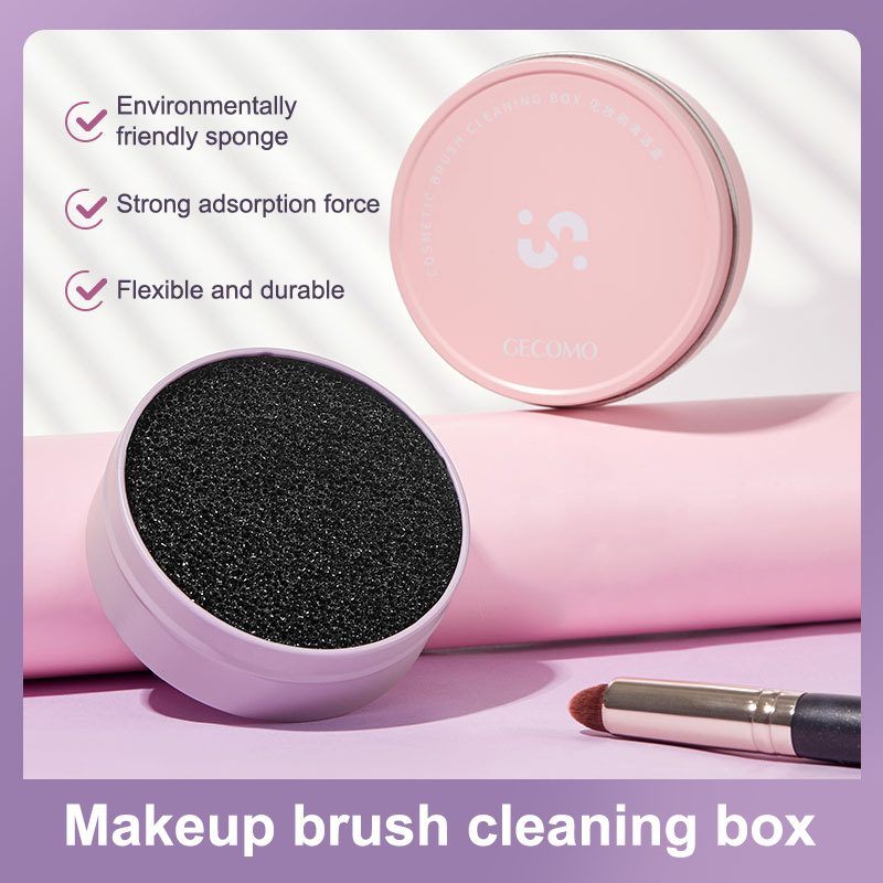 Коробка для чистки кистей для  – обзор и цена Cosmetic Sponge