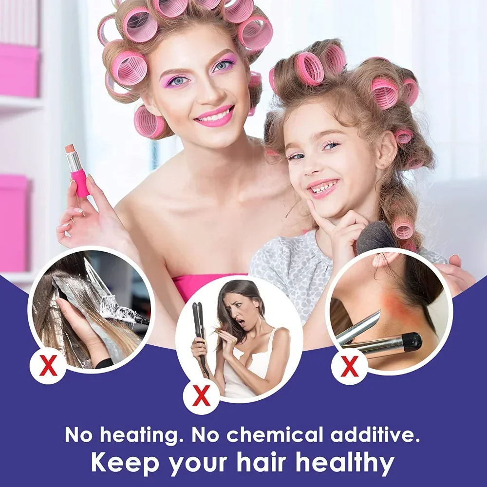 Самоклеящиеся бигуди без нагре – обзор и цена Hair Curling Wand